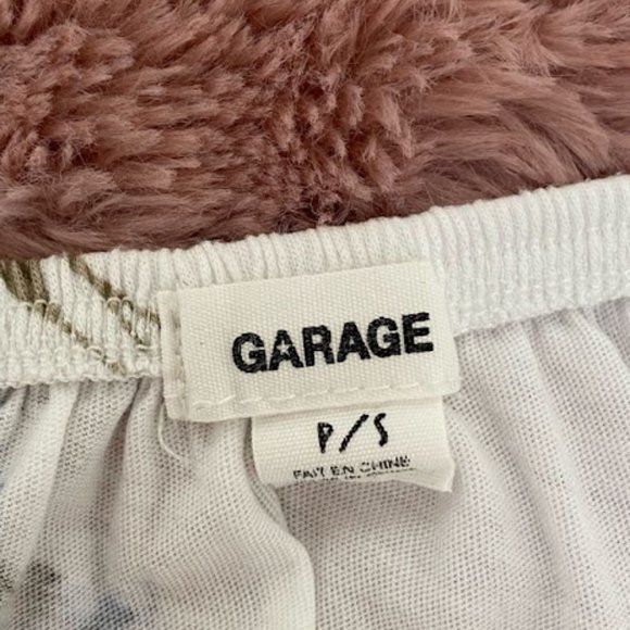 White Floral Off Shoulder Top - Picture 4 of 4